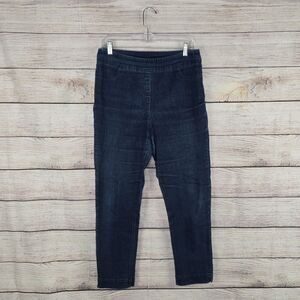 Soft Surroundings The Ultimate Pull On Skinny Jeans Dark Wash Medium Petite